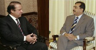 Gilani telephoned Nawaz to discuss national conference