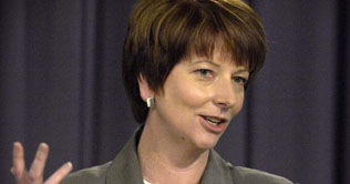 Australias new PM escapes egg attack