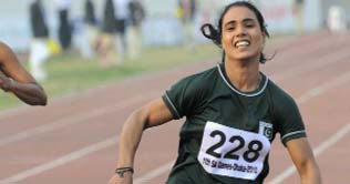 Fastest athlete disqualified in National Athletics Cship