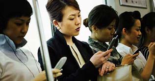 More than five billion mobile phone connections worldwide