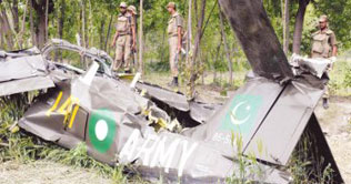 PAF jet crashes near Sargodha