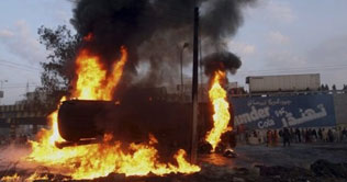 Bolan: 4 NATO oil tankers torched