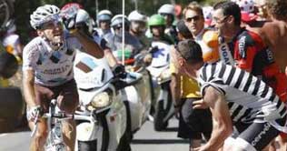 Tour de France: Christophe Riblon wins 14th stage