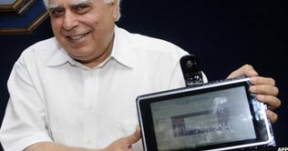 India unveils $35 touch-screen computer
