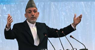  Karzai asks West to target Pakistan Taliban 