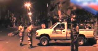 Three mowed down in Karachi 