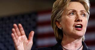 Door for negotiations with Iran still open: Clinton