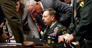 Gen. David Petraeus Passes Out briefly at Senate Hearing
