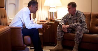 Gen McChrystal summoned over criticizing Obama administration