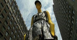 New York avenue transforms into a catwalk