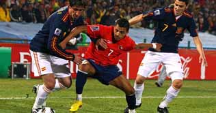 FIFA World Cup: Spain, Chile qualifies for next round