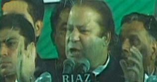 Nawaz reiterates corruption allegations against President Zardari