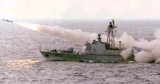 Pakistan Navy test fired another surface-to-air missile 