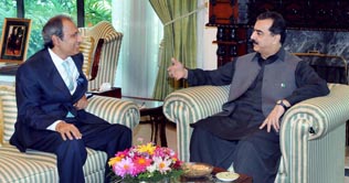New Finance Adviser Abdul Hafeez Shaikh calls on PM