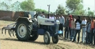 Cellphone-operated tractor invented in India