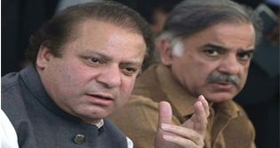 Ishaq Dar calls on Nawaz, discusses Constitutional Reforms