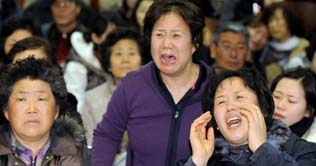 South Korea: Slim chance of survival for missing sailors