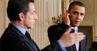 US, France vow to push for sanctions on Iran 