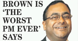 Labour candidate says Gordon Brown worst ever PM 