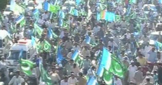 Karachi: JI hold rally against American slavery