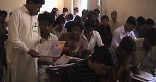 Mirpur Khas: Invigilators fail to check cheating in exams