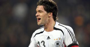 German captain Ballack ruled out of World Cup 