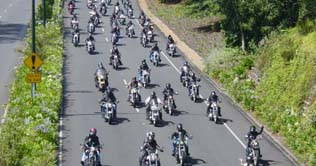 Greece: Harleys roar into record book
