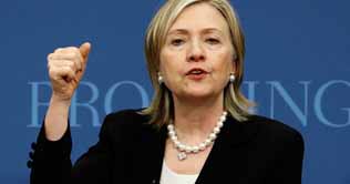 US debt can be a diplomatic threat: Clinton