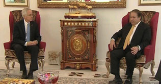 New US Ambassador Cameron Munter met Nawaz 