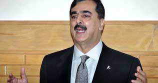  Gilani urges global community to help Pakistan for flood rehab