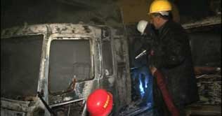 Peshawar: Miscreants set oil tankers on fire 