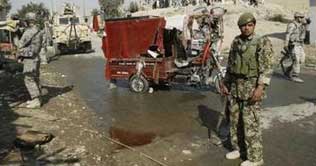 Suicide attack at Afghan police HQ kills 12