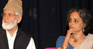 Sedition case filed against Roy, Geelani