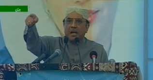 Musharraf has full right to participate in politics: Zardari