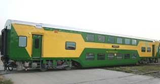 India rolls out first double-decker AC train