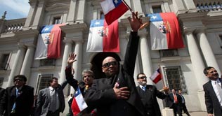 Chilean miners in complete delight after being rescued