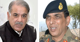 Chief Minister Shahbaz Sharif meets COAS
