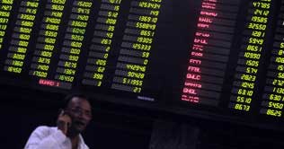 KSE plummets 78 points 