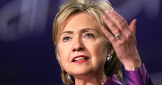 US won't impose solution for Mideast peace: Hillary