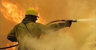 Wildfires sweep through Spanish province, families evacuated