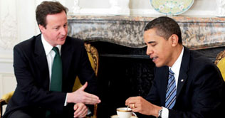 Obama and Cameron discuss Afghanistan, Peace in Middle East