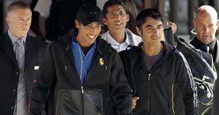 Pakistan trio to reach home today 