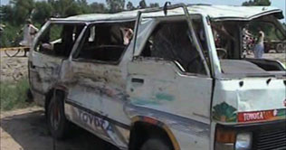 3 killed, 15 injured due to over-speeding van crash