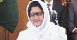 Governor Gilgit Baltistan Shama Khalid passes away