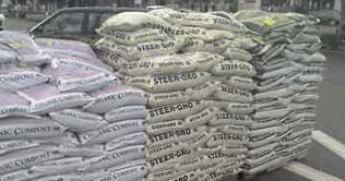Fertilizer sale down by 14 percent