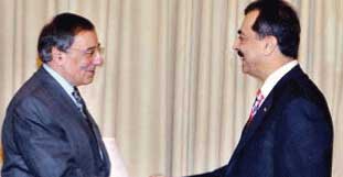  Gilani meets Panetta