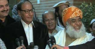Shujaat condemns attacks on Maulana Fazlur Rehman