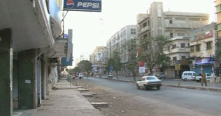 Karachi shuts against extortion mafia