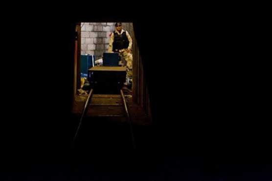 Mexico unearths 600-meter border drug tunnel