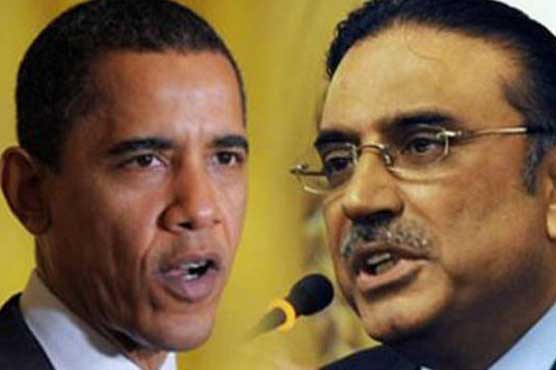  Obama telephones President Zardari